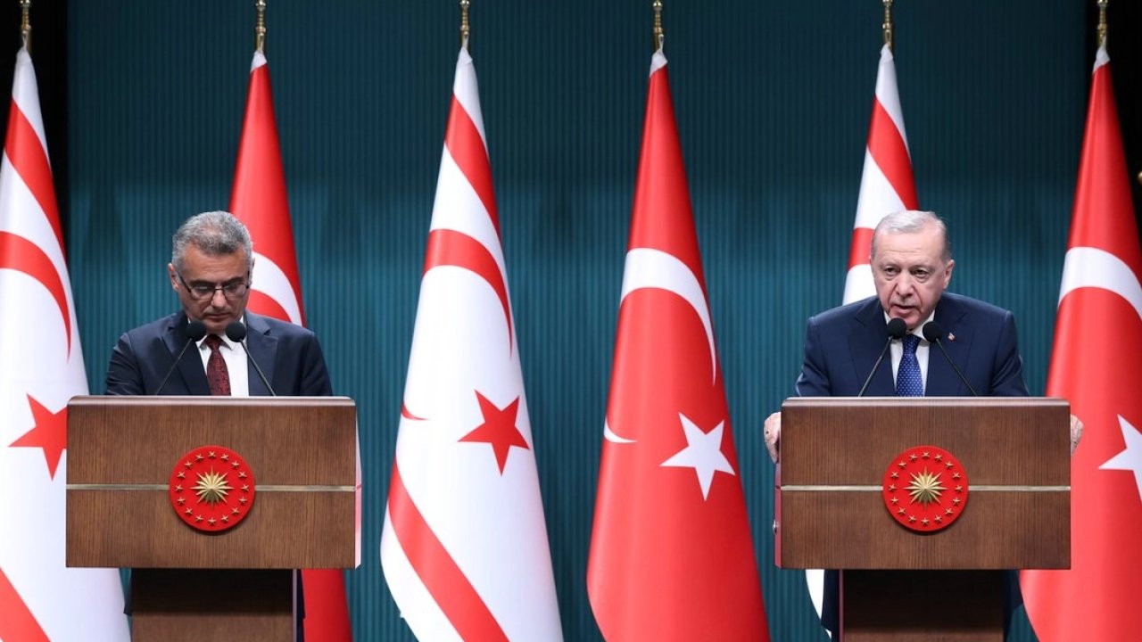 Cumhurbaşkanı Erdoğan: ‘Kıbrıs’ta gerçek çözüm iki devletli yapıdan geçiyor’