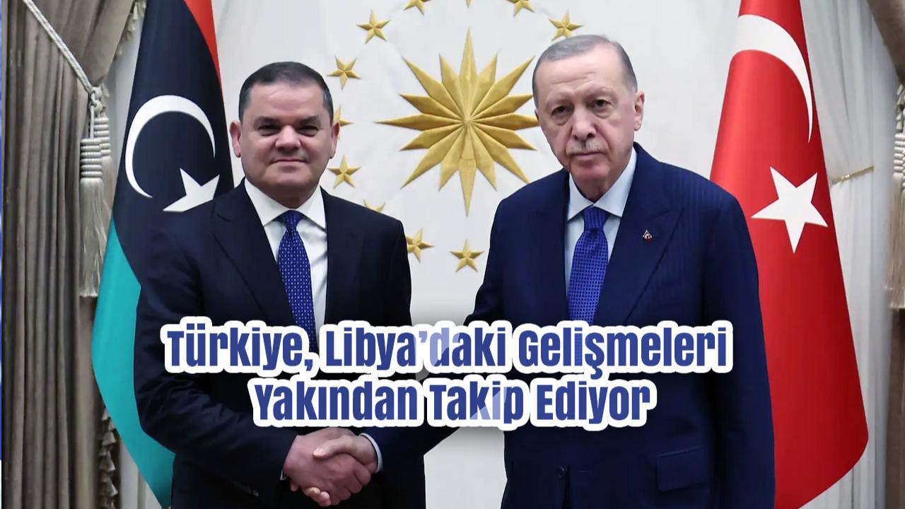 Cumhurbaşkanı Erdoğan, Libya Başbakanı Dibeybe ile Görüştü
