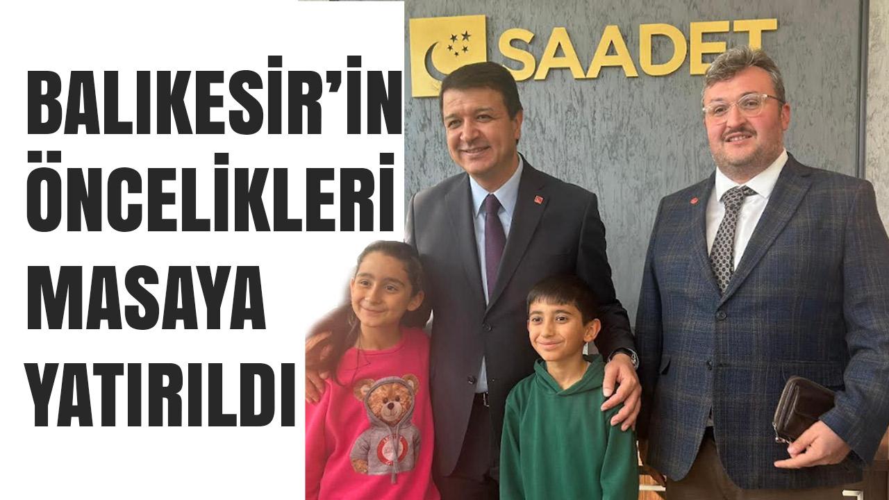 Başkan Abdulkadir Durmaz: ‘Balıkesir’in sorunlarını ve çözüm önerilerini Genel Başkanımıza sunduk’