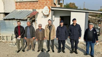Havza Kaymakamı Ayvat’tan Kıbrıs Gazisine Ziyaret