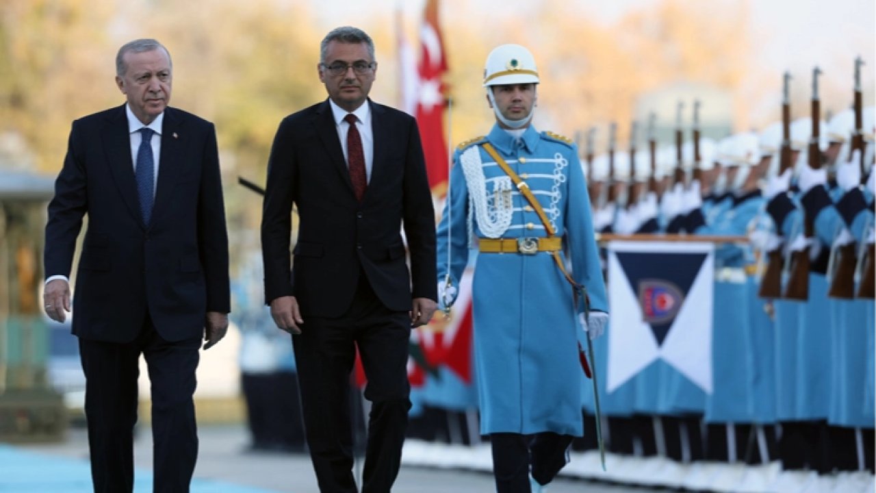 KKTC Cumhurbaşkanı Erhürman Külliye'de