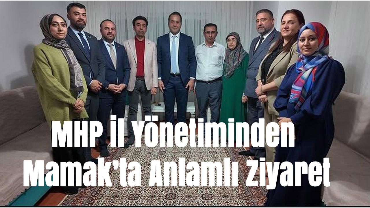 Milliyetçi Hareket Partisi (MHP) tarafından yürütülen “Komşum Nasılsın, Derdin Derdim” çalışmaları kapsamında Mamak'ta anlamlı bir ziyarette bulundu.