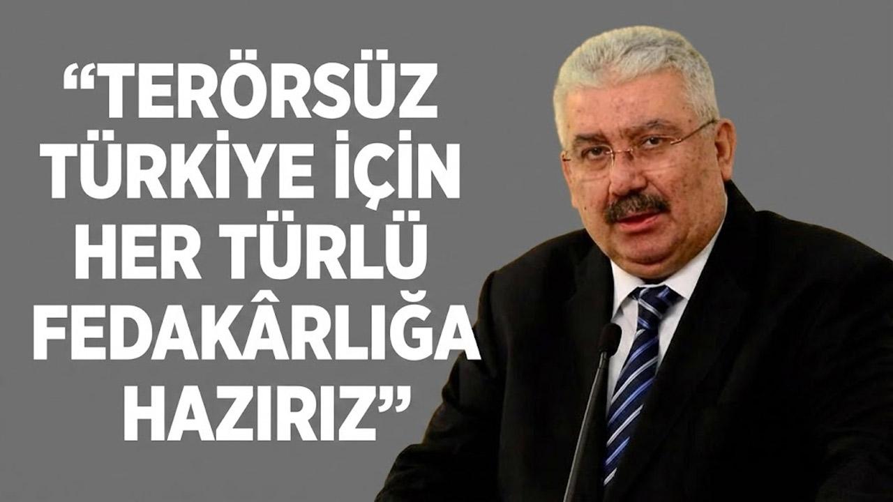 MHP: 'Terörsüz Türkiye İçin Her Türlü Fedakârlığa Hazırız' SPOT: