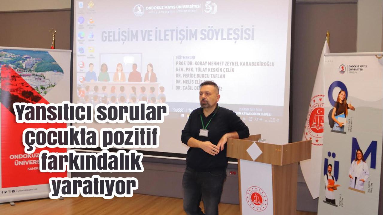 OMÜ’den Kavak Çocuk Ceza İnfaz Kurumu’nda İletişim ve Gelişim Eğitimi