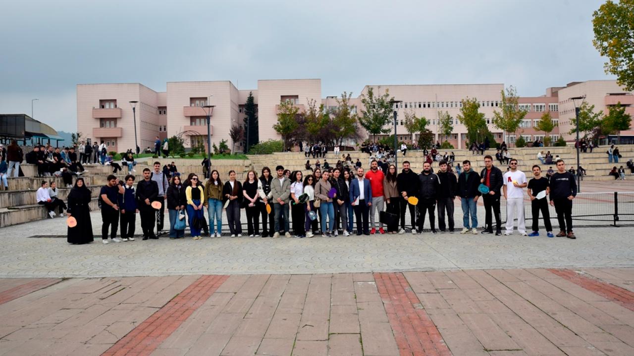 OMÜ’den teknoloji bağımlılığına karşı farkındalık etkinliği