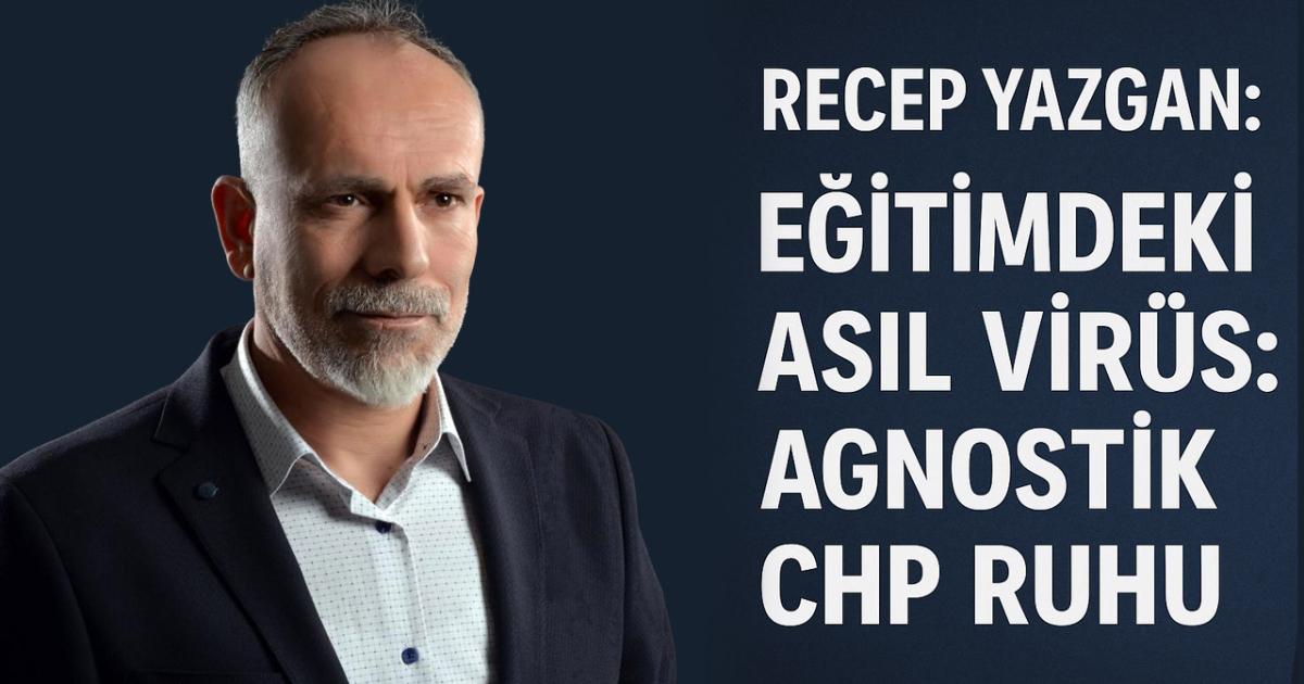 Milat Gazetesi Yazarı Recep Yazgan, son makalesinde Türkiye’nin eğitim sistemine ilişkin çarpıcı tespitlerde bulundu