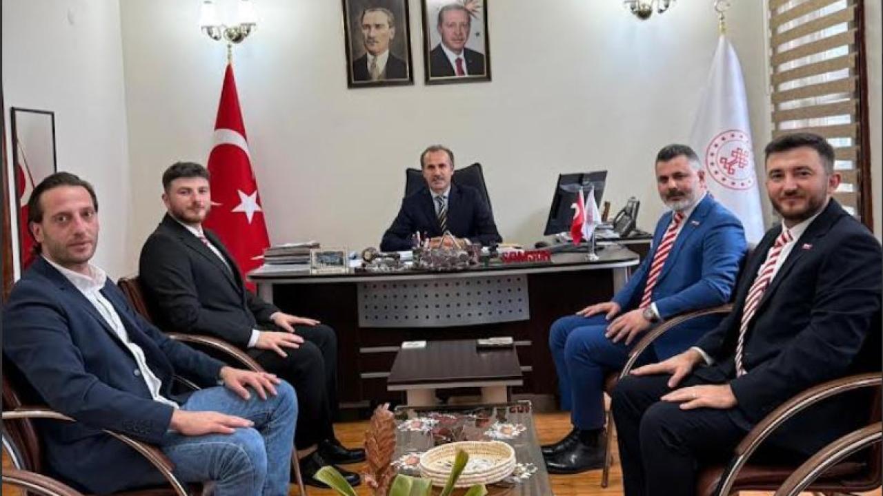 Sevdamız Samsun yönetimi Turizm İl Müdürü’nü ziyaret etti