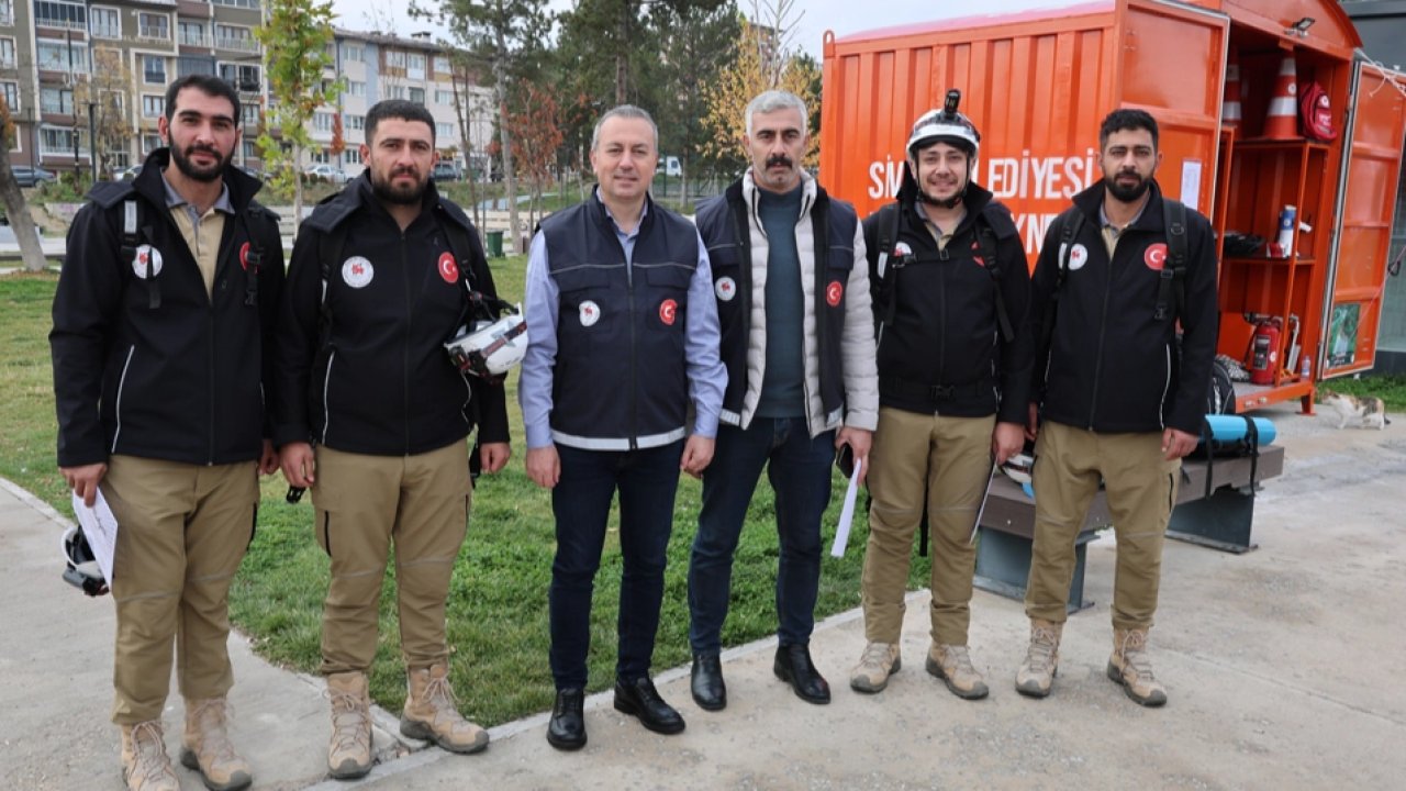 Sivas’ta 'Afet Konteyneri' uygulaması başlatıldı