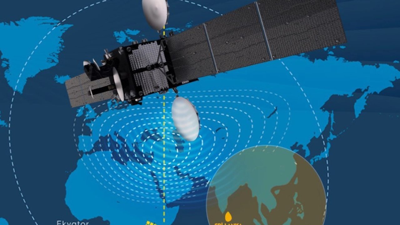 TÜRKSAT 6A'dan Sri Lanka’ya canlı yayın atağı
