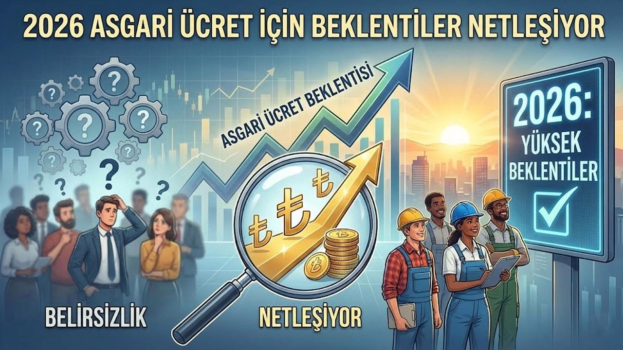 2026 asgari ücret için beklentiler netleşiyor