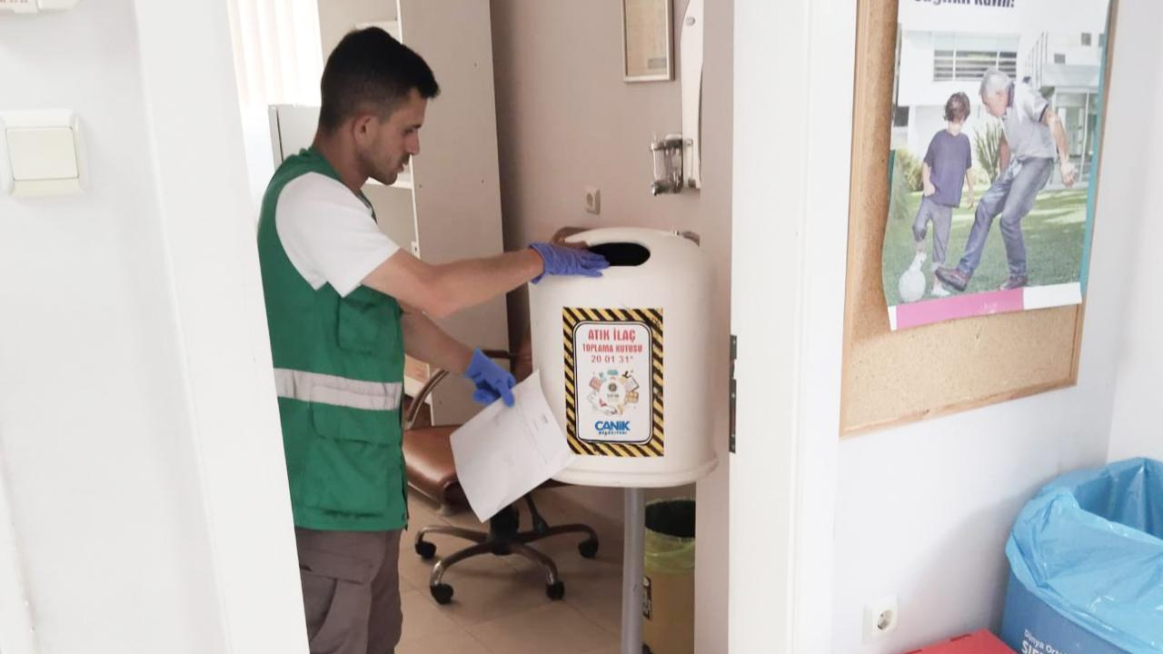 Canik Belediyesi’nden Çevre Atağı: 520 Kilogram Atık İlaç Bertaraf Edildi
