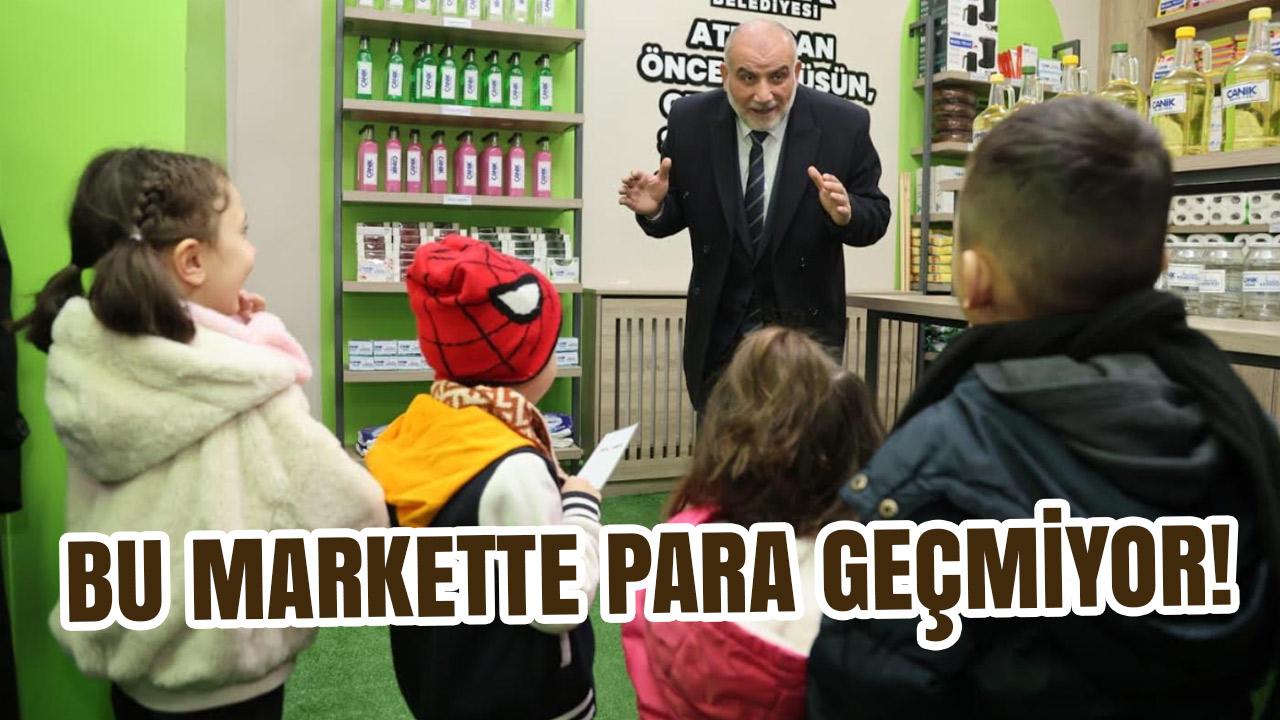 BU MARKETTE PARA GEÇMİYOR! Canik’te "Atıklar Puana, Puanlar Alışverişe" Dönüşüyor