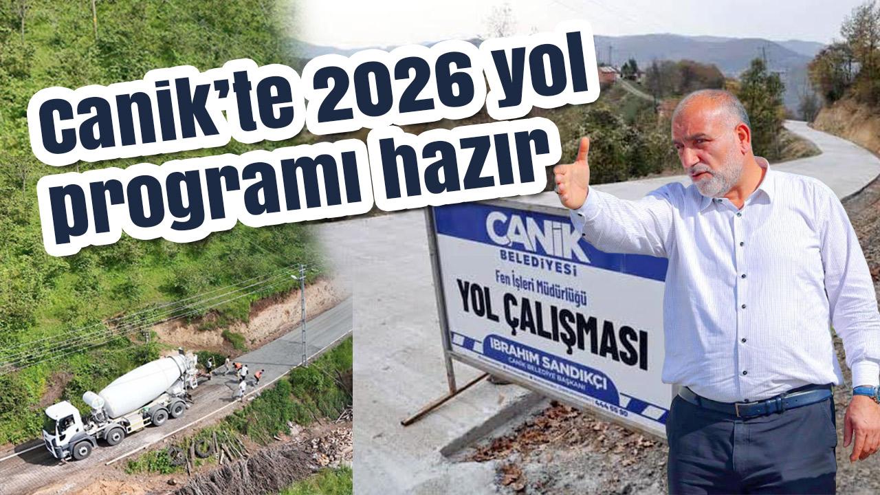 Canik’te ulaşım atağı: 27,8 kilometre yeni beton yol