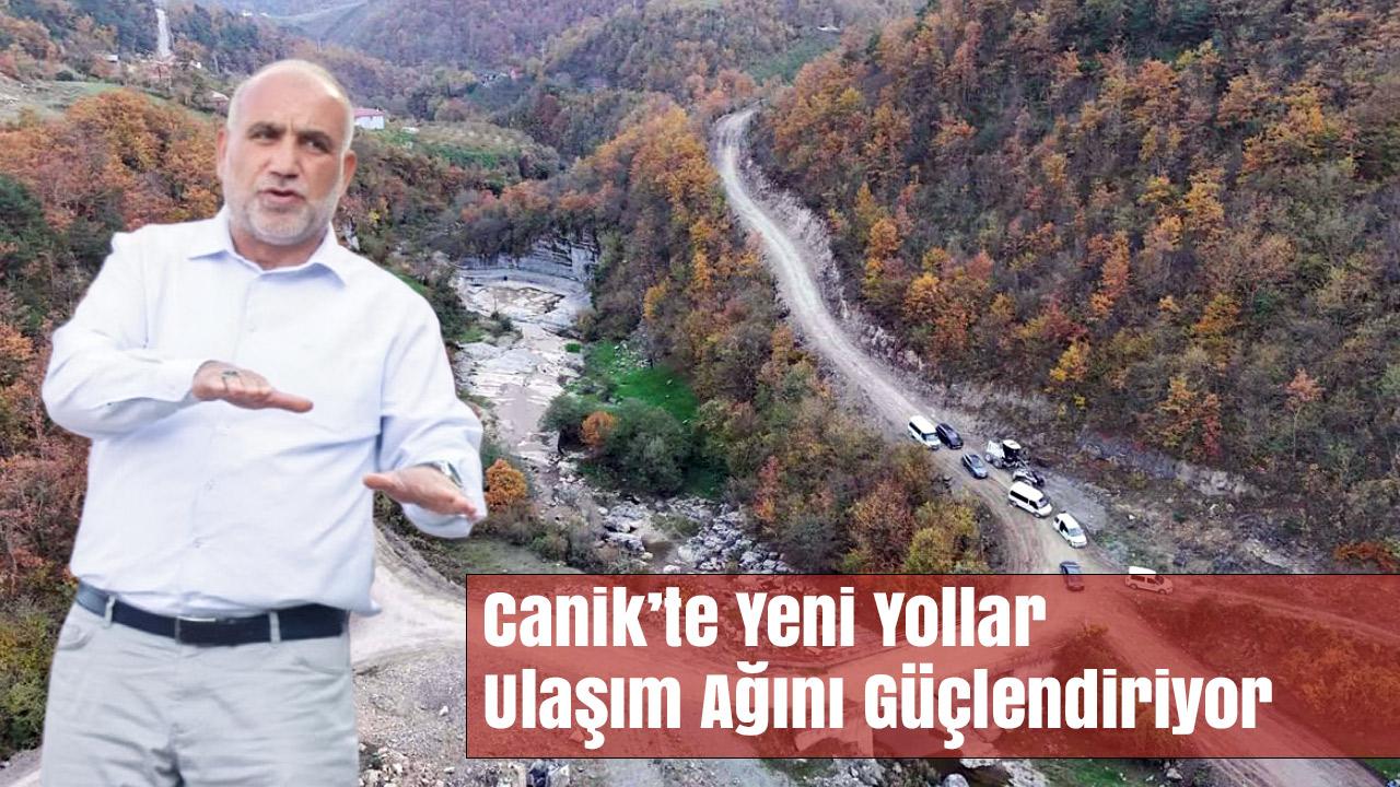 Canik’te Yeni Yollar Ulaşım Ağını Güçlendiriyor