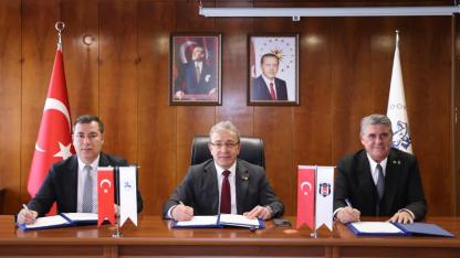 DEÜ ile Beşiktaş arasında iş birliği ve pilot takım protokolü