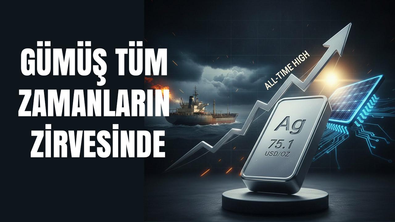 Gümüşten Tarihi Rekor: Ons Fiyatı 75 Doları Aşarak Zirveye Yerleşti!