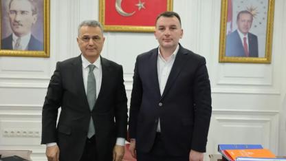İlkadım ve Kovanlık Arasında Kardeşlik Köprüsü: Başkanlar Ortak Projeler İçin Bir Araya Geldi