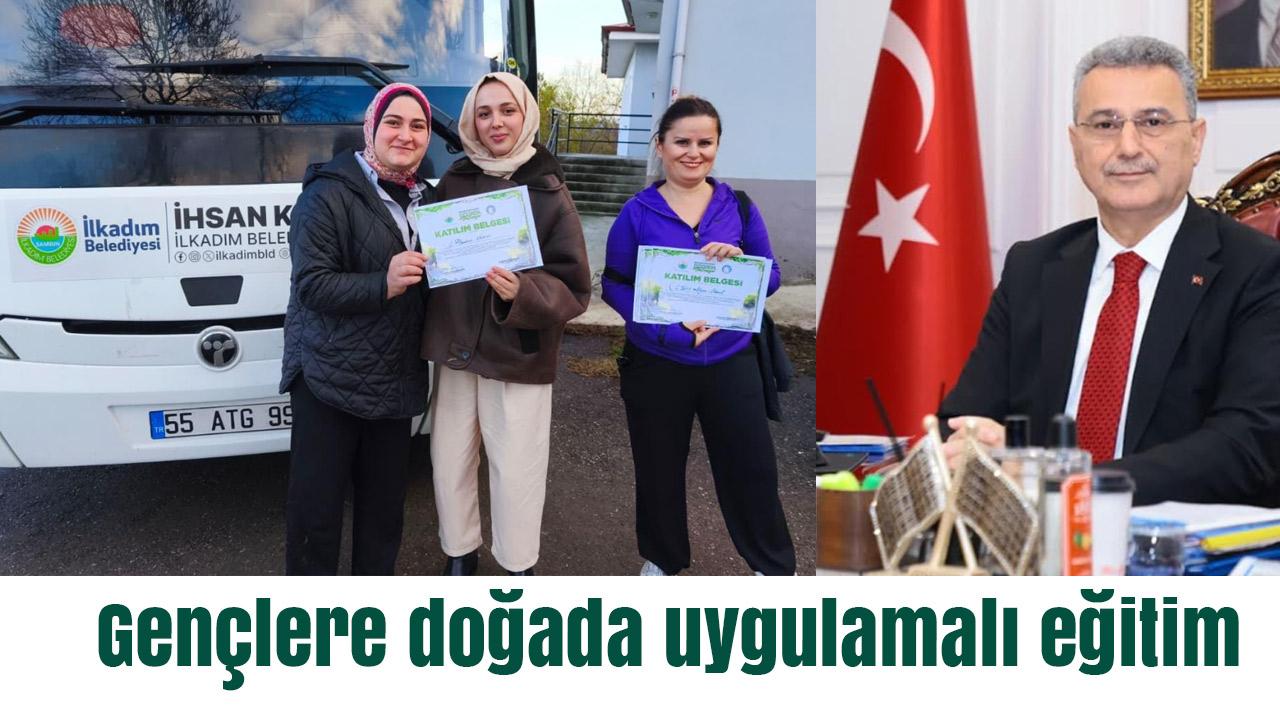 İlkadım’ın gençleri doğada buluştu, afet bilinci kazandı