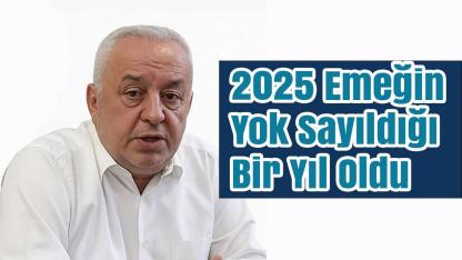Hasan Aksoy: 2025 Yoksulluğun ve Hukuksuzluğun Derinleştiği Yıl Oldu