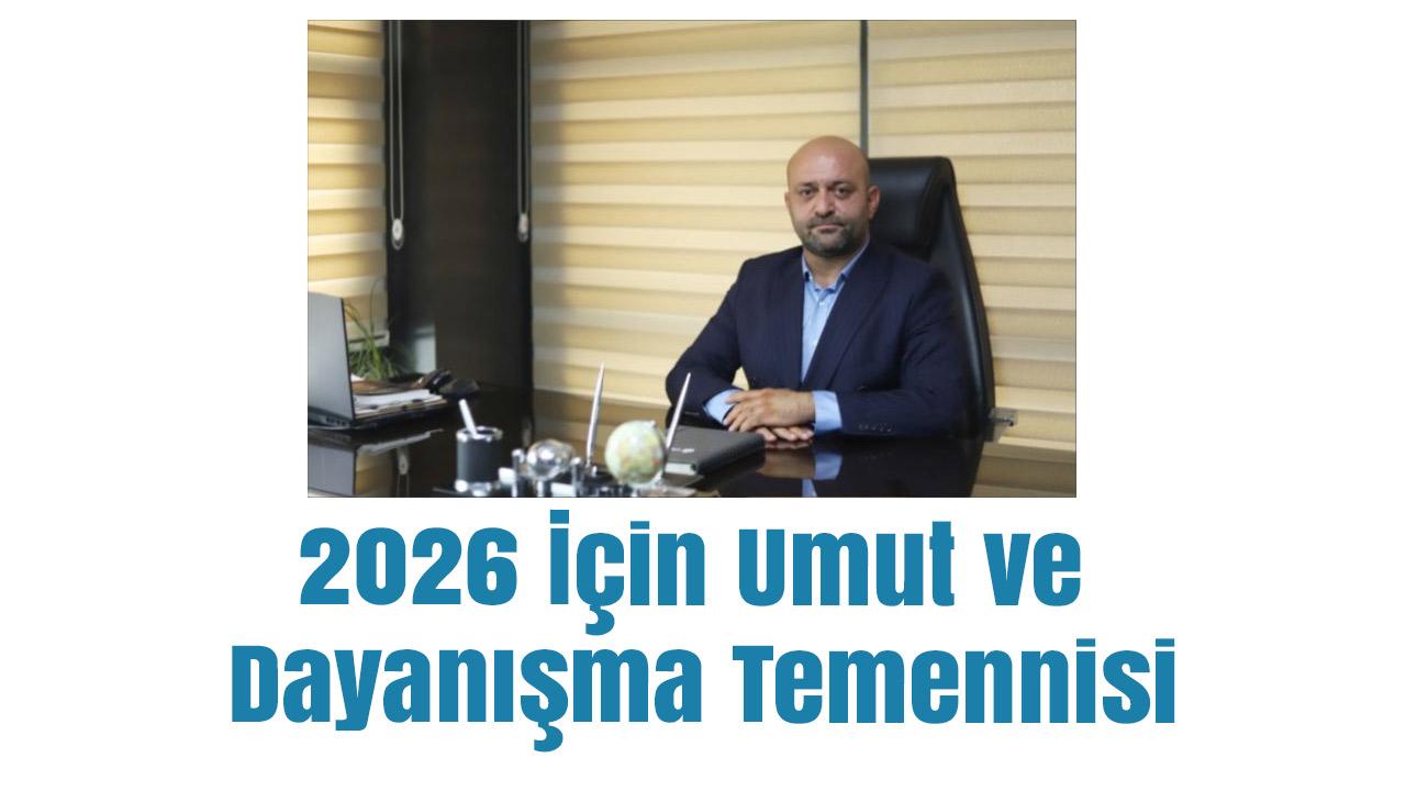Kızılay Mersin İl Başkanı Parıltı’dan 2026 Yeni Yıl Mesajı