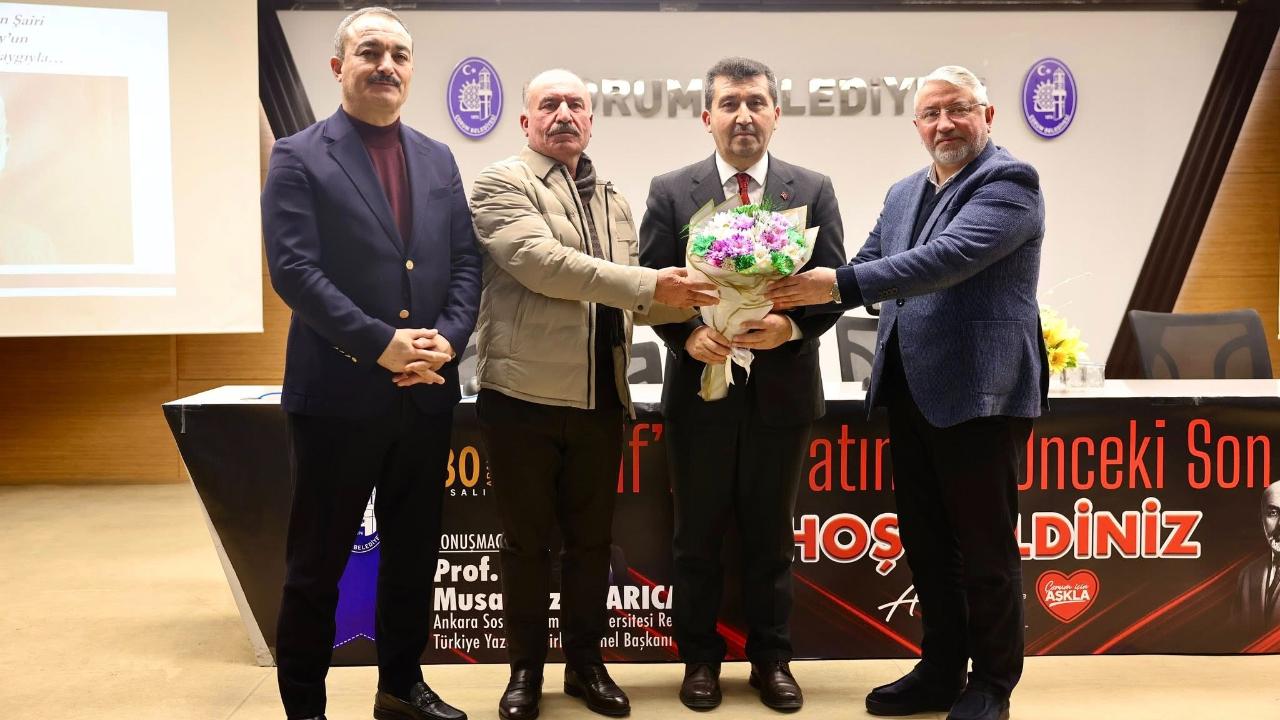 Mehmet Âkif Ersoy’un son günleri Çorum’da anlatıldı