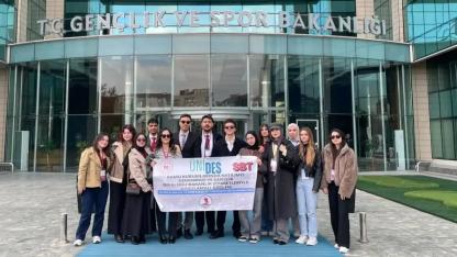 OMÜ Siyaset Bilimi Topluluğundan TBMM ve Bakanlık Turu