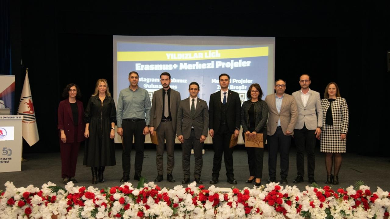OMÜ’de Yıldızlar Ligi Erasmus+ Merkezi Projeler Bilgilendirme Toplantısı Gerçekleştirildi