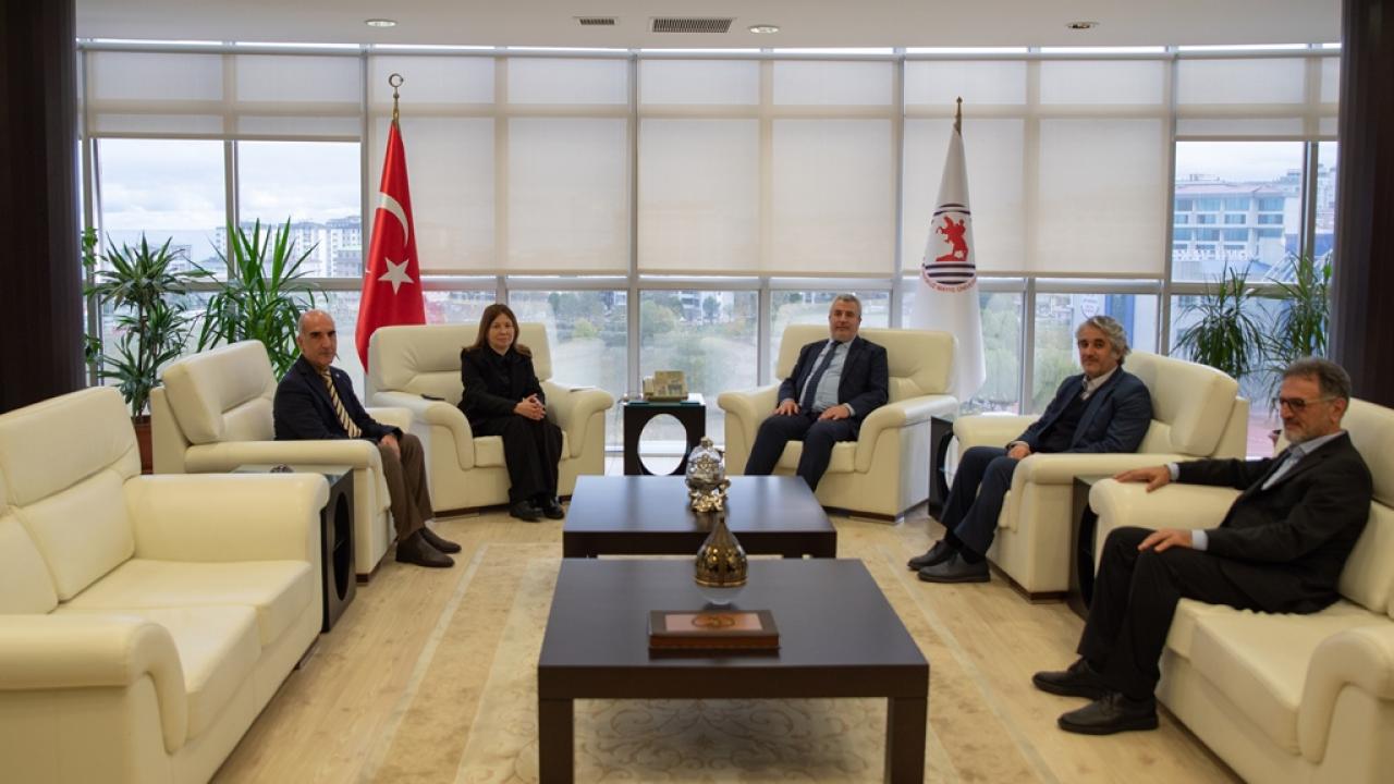 ÖSYM Başkanı Ersoy’dan OMÜ Rektörü Aydın’a Ziyaret