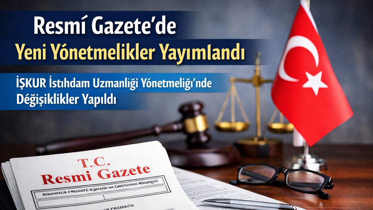 Resmî Gazete’de yeni yönetmelikler yayımlandı