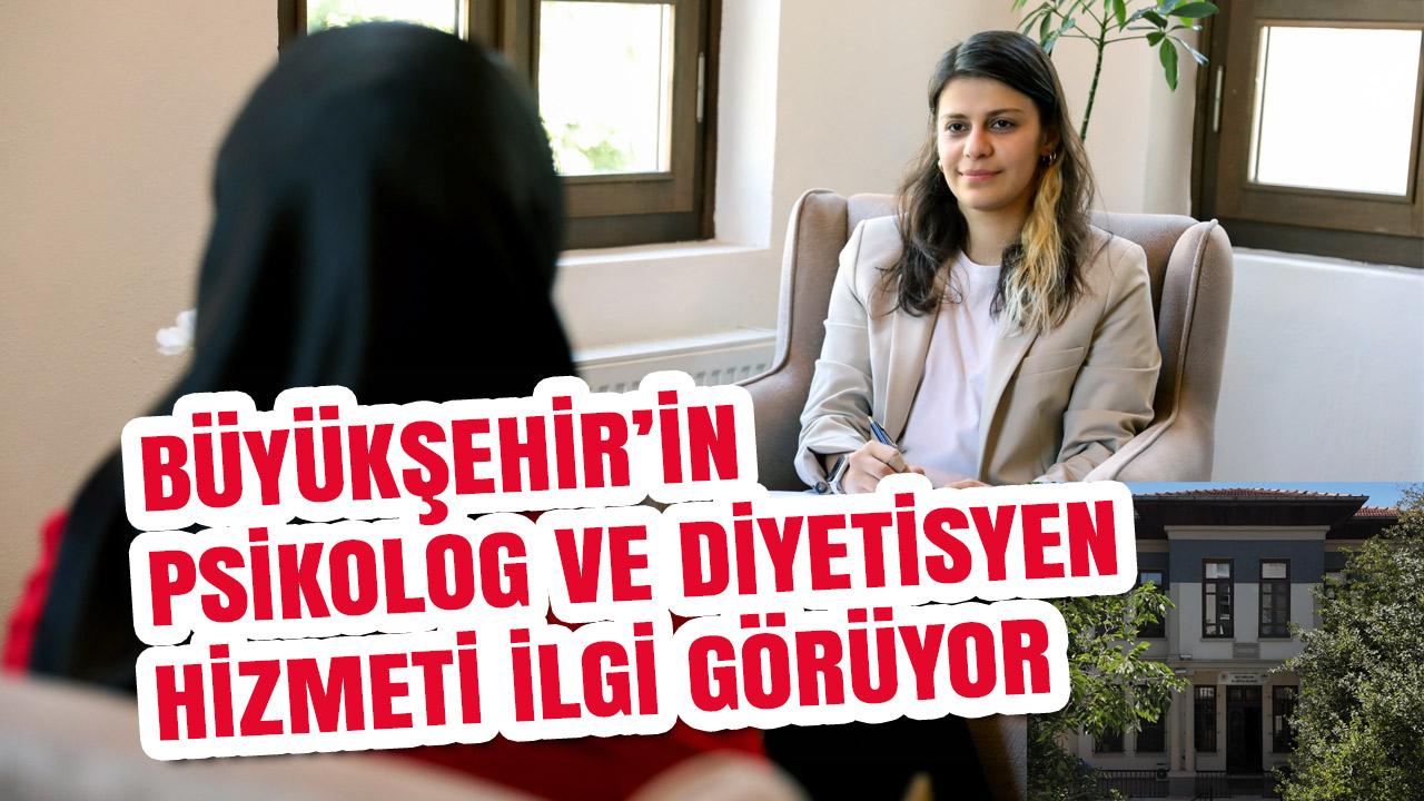 Samsun’da ücretsiz psikolog ve diyetisyen hizmeti yoğun ilgi görüyor