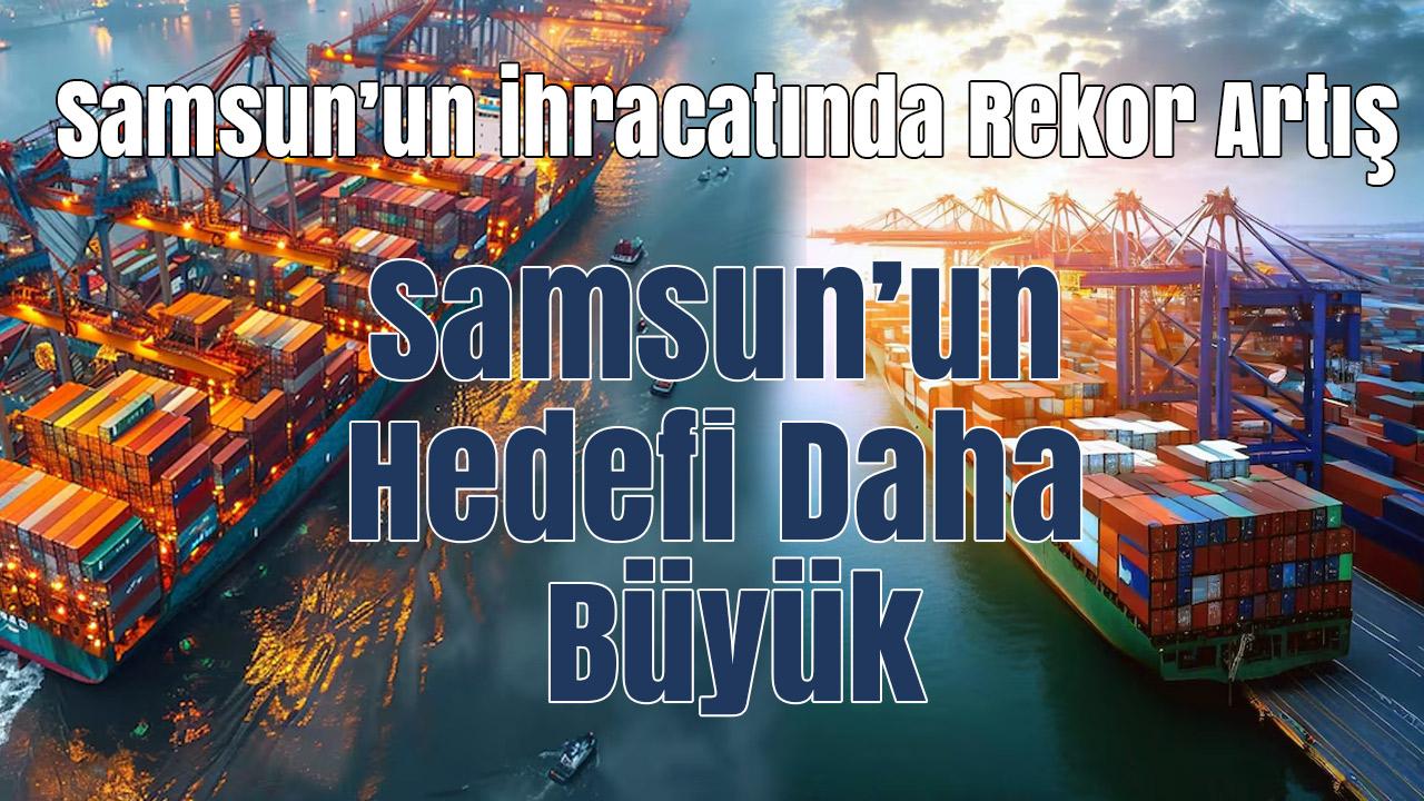 Samsun merkezli firmaların Avrupa’ya ihracat sevkiyatında artış yaşanırken, limanlarda konteyner yükleme trafiği dikkat çekiyor.