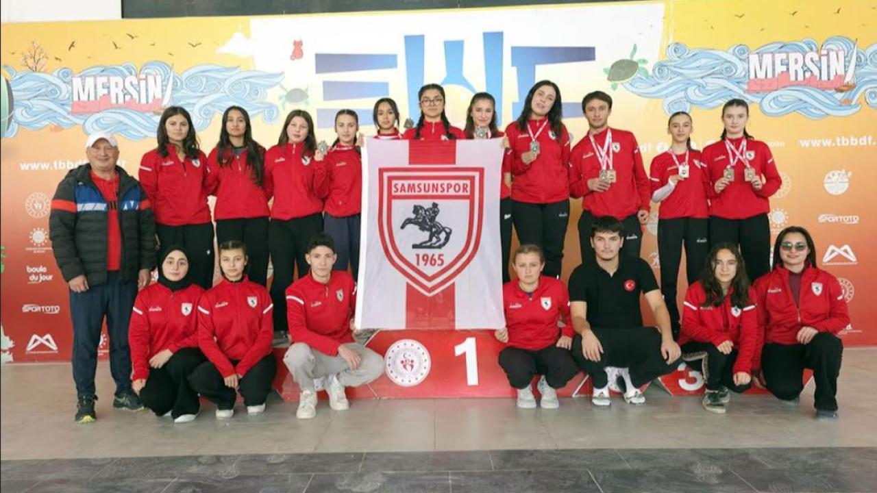 Samsunspor Bocce Takımı Volo Türkiye Şampiyonası’na damga vurdu