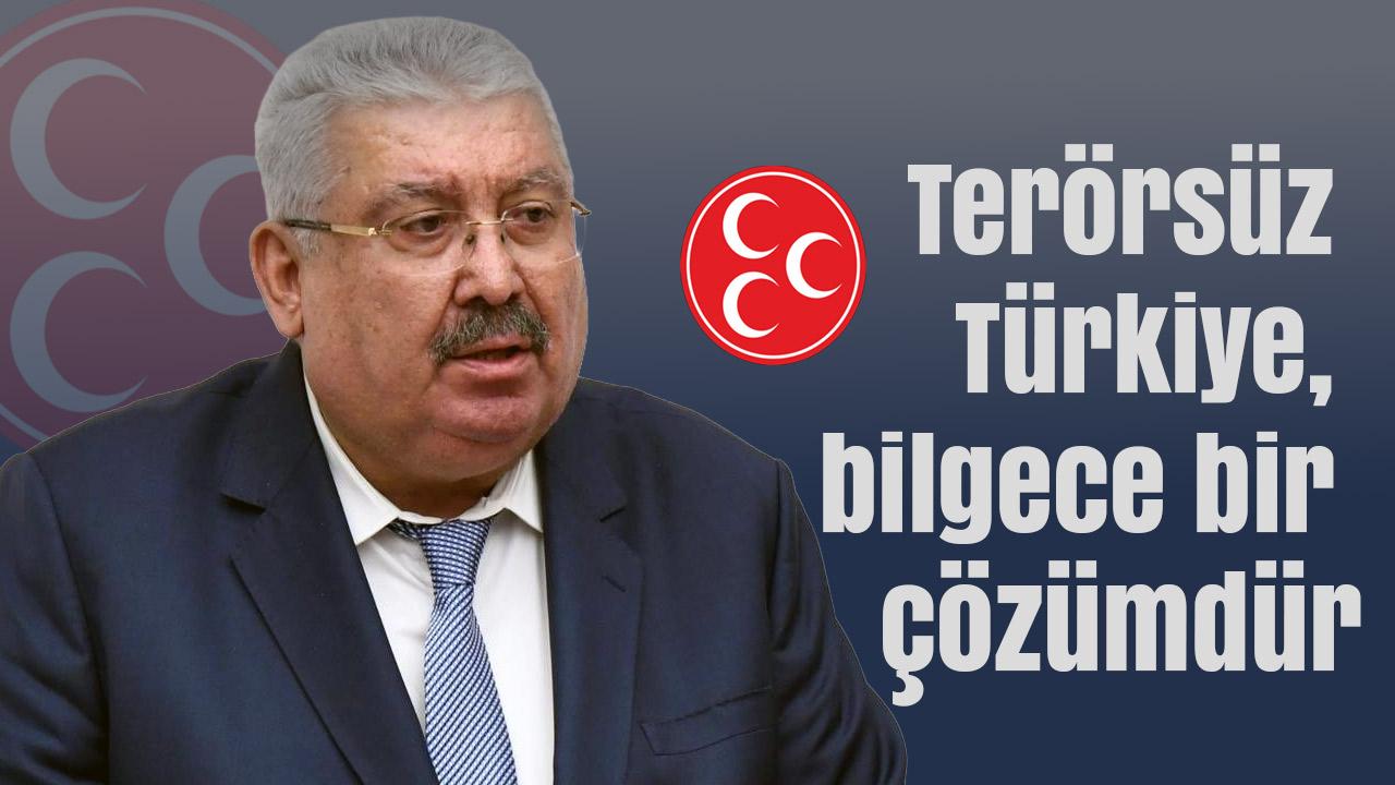 Semih Yalçın: Terörsüz Türkiye Millî Bir Meseledir