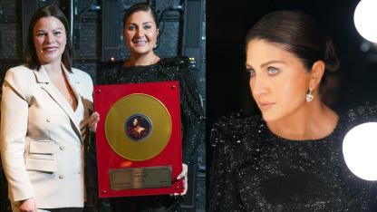 Sibel Can’a Drama albümüyle Altın Plak