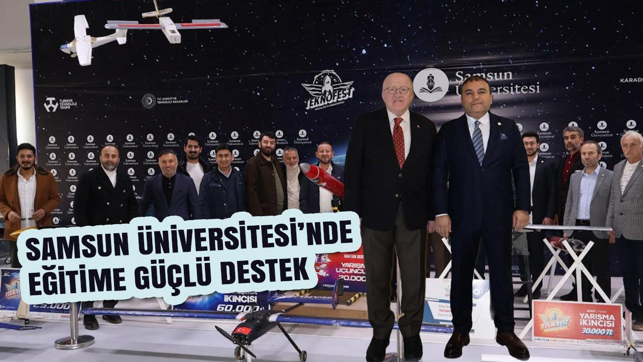 Samsun’da Eğitim-Sanayi El Ele: SİMDER’den Samsun Üniversitesi’ne Modern Laboratuvar ve Derslik Hamlesi!