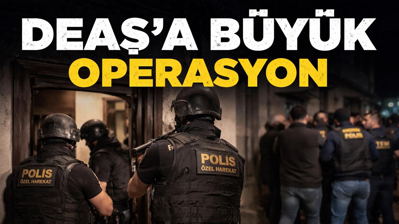 Yılbaşı Öncesi DEAŞ’a Büyük Darbe: Çok Sayıda Şüpheli Yakalandı