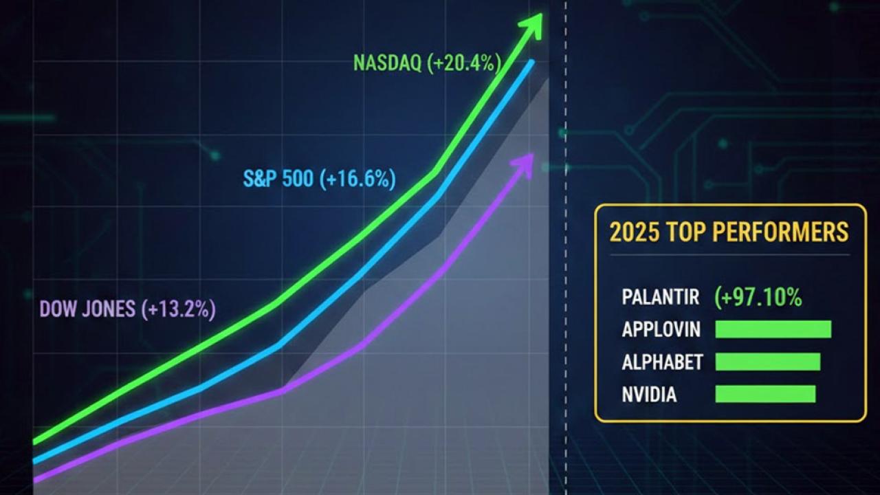 ABD Borsaları Yeni Yıla "Yeşil" Merhaba Dedi: 2025 Rallisi 2026’ya Taşınıyor