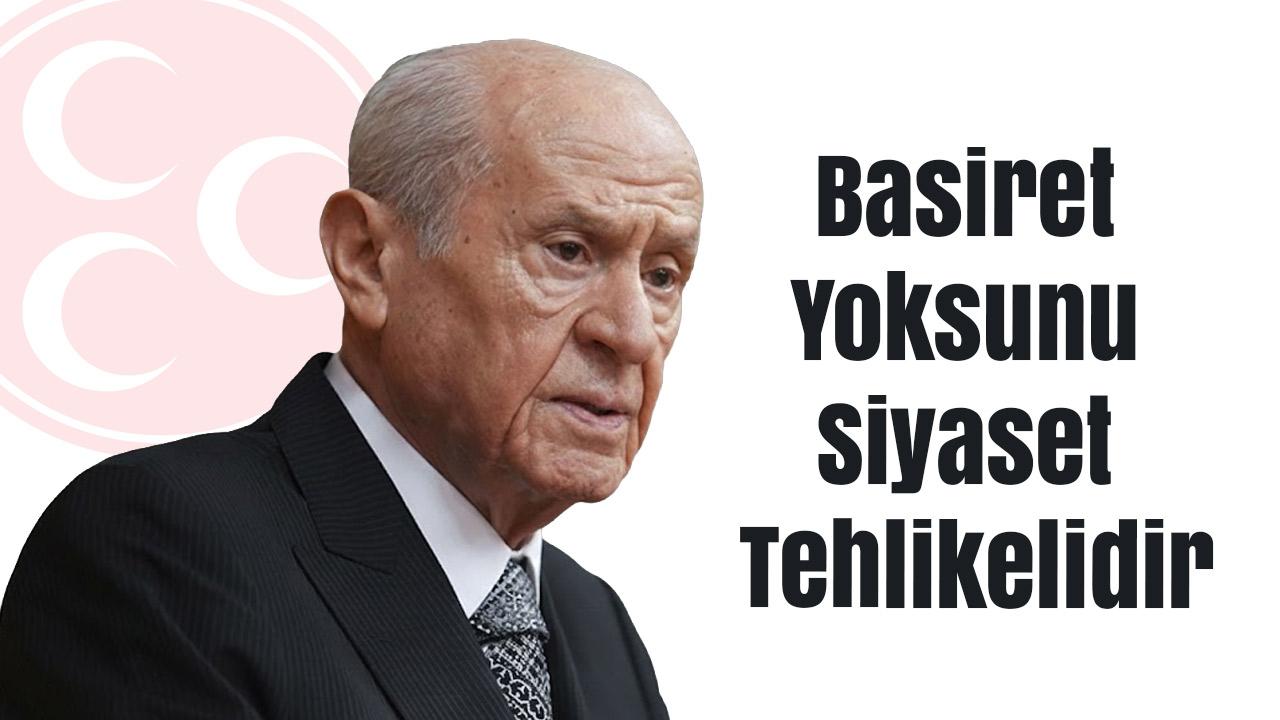 Bahçeli: ‘Terörsüz Türkiye, Barış ve Kardeşliğin Ortak Adıdır’