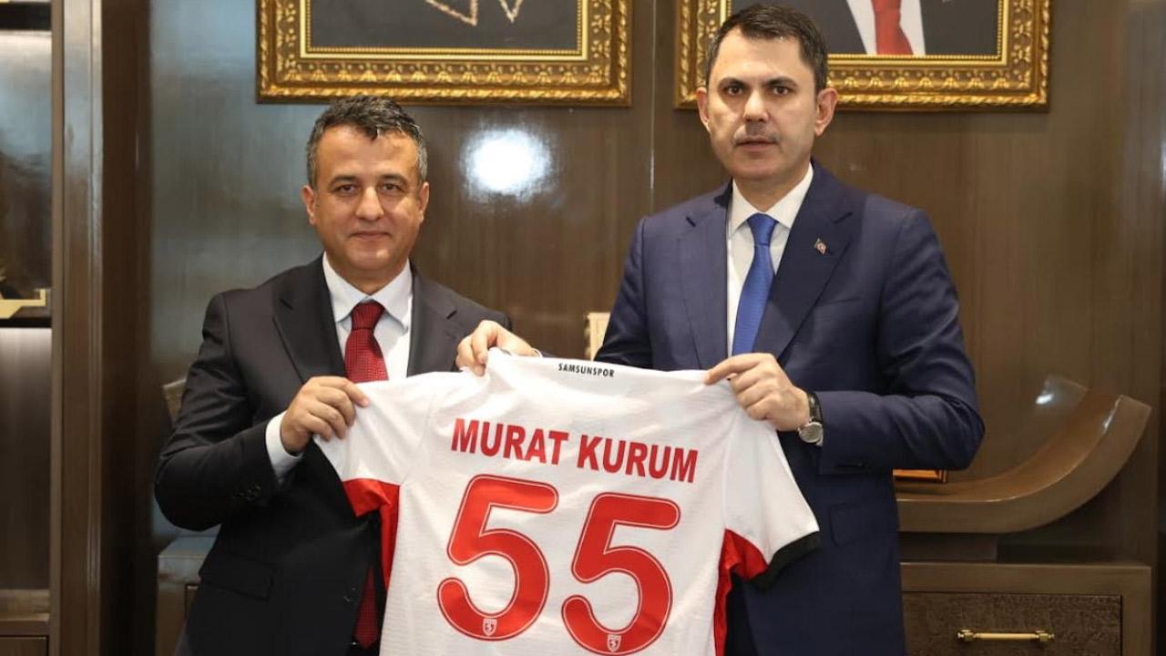 Bakan Kurum’dan Samsun’a Ziyaret: Başkan Doğan’la Kritik Görüşme