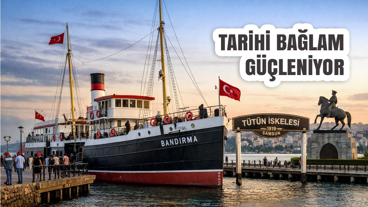 Bandırma Vapuru Tarihin Başladığı Yere Alınıyor: Tütün İskelesi’nde Yeni Dönem