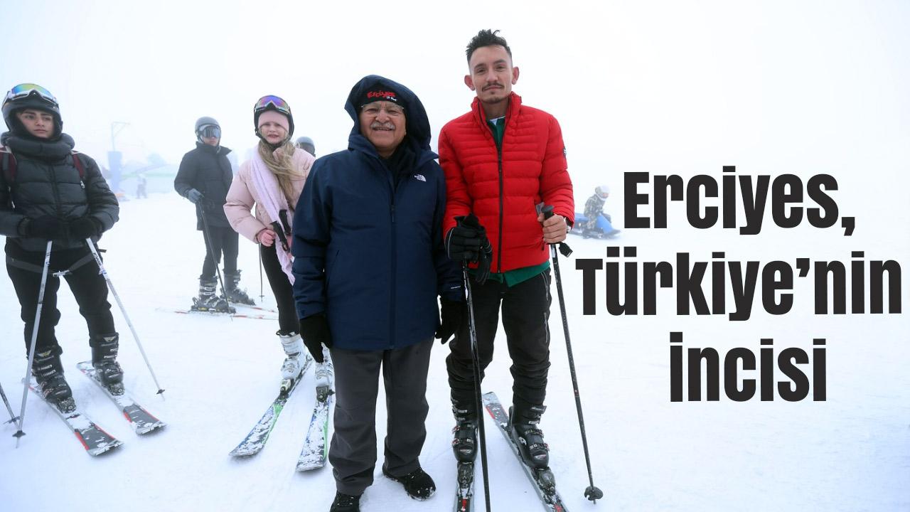 Başkan Büyükkılıç’tan Kayak Tutkunlarına Sıcak Karşılama
