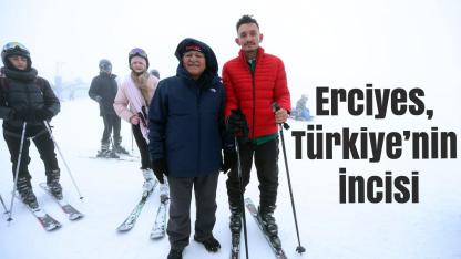 Başkan Büyükkılıç’tan Kayak Tutkunlarına Sıcak Karşılama