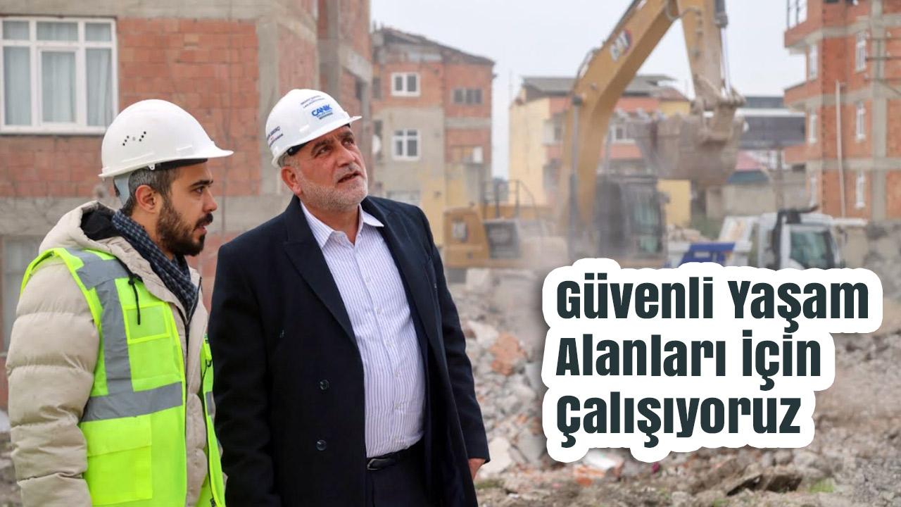 Başkan Sandıkçı’dan Yakın Takip: Canik’te Kentsel Dönüşüm Çalışmaları Sürüyor