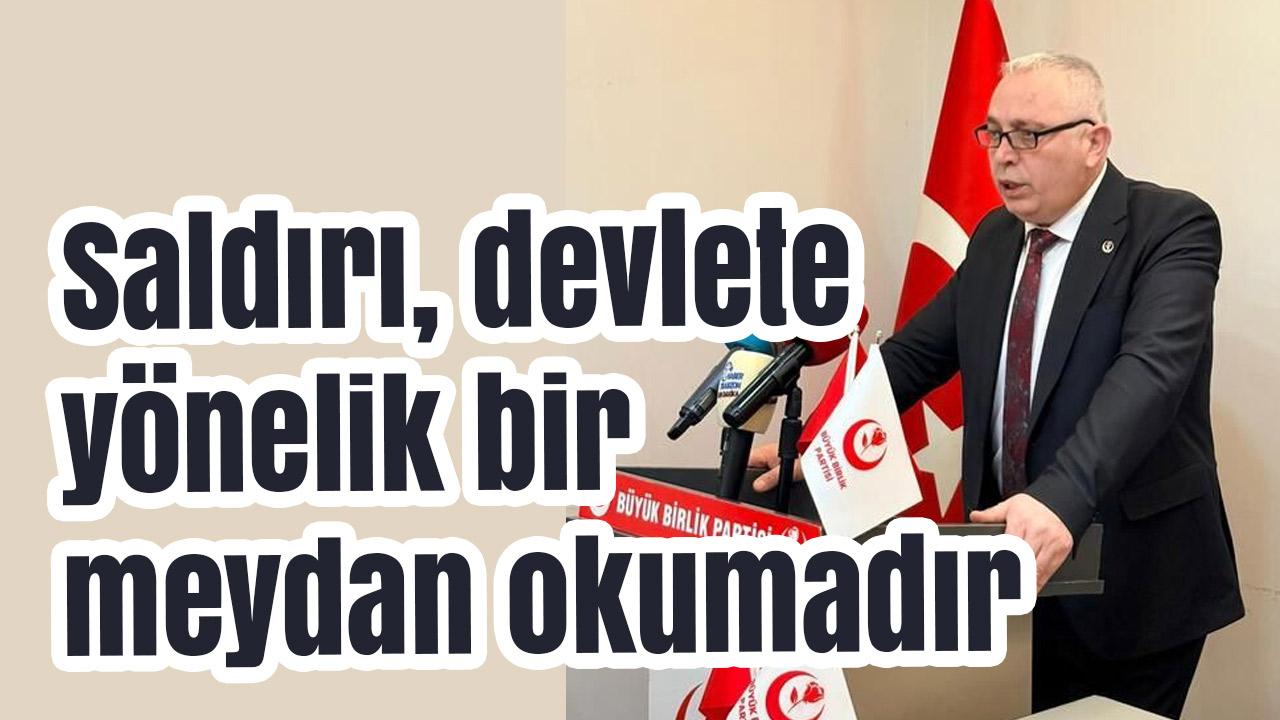 BBP Trabzon İl Başkanı Adem Aydın’dan Nusaybin’deki Bayrak Saldırısına Tepki