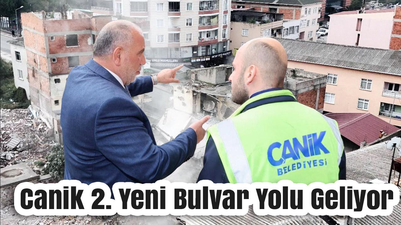 Canik’te Trafiği Rahatlatacak Hamle: 2. Yeni Bulvar Yolu İçin Geri Sayım Başladı