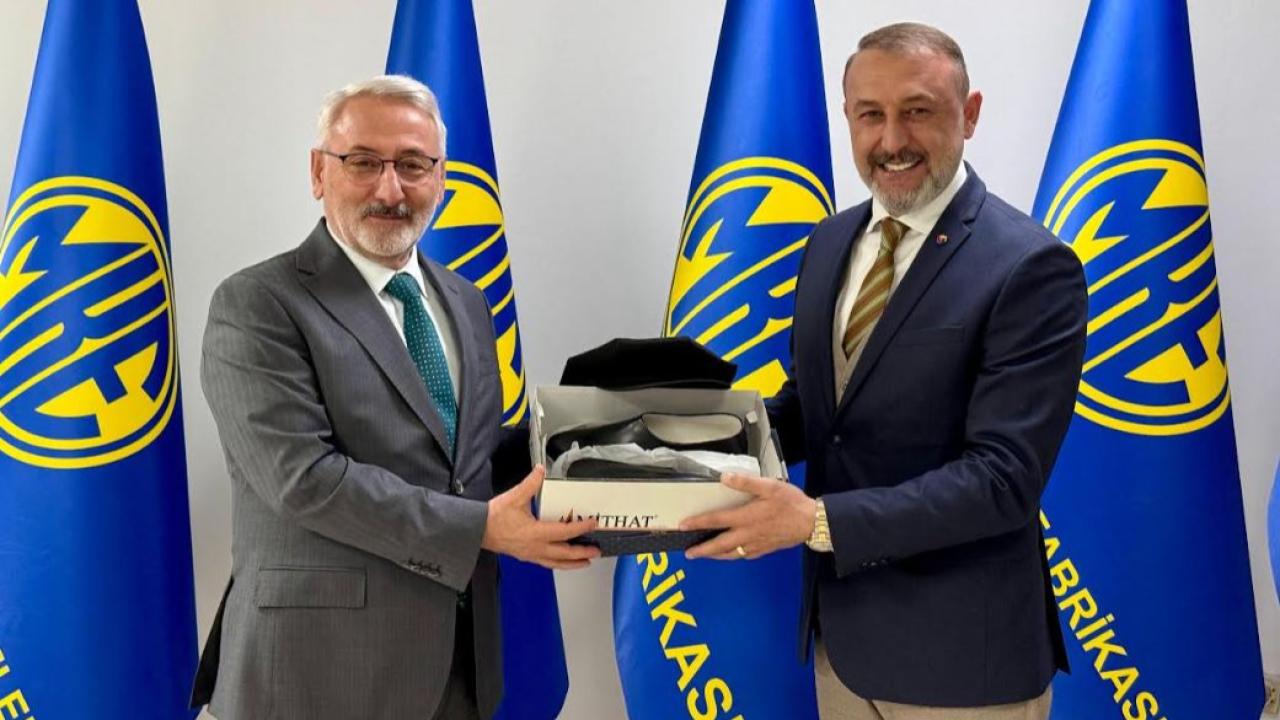 Çarşamba OSB Heyetinden MKE’ye Ziyaret