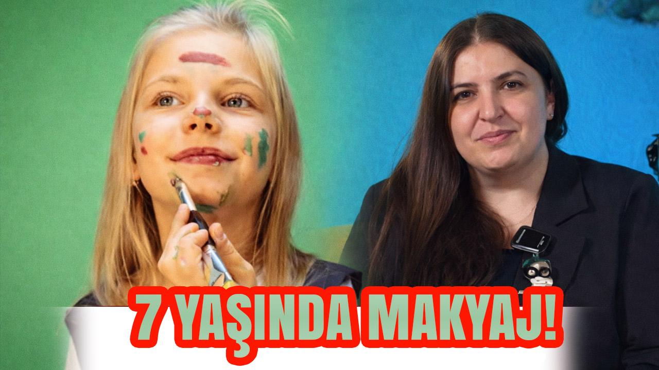 Çocuklarda Makyaj Yaşı 7’ye Düştü: Uzmandan Sert Uyarı