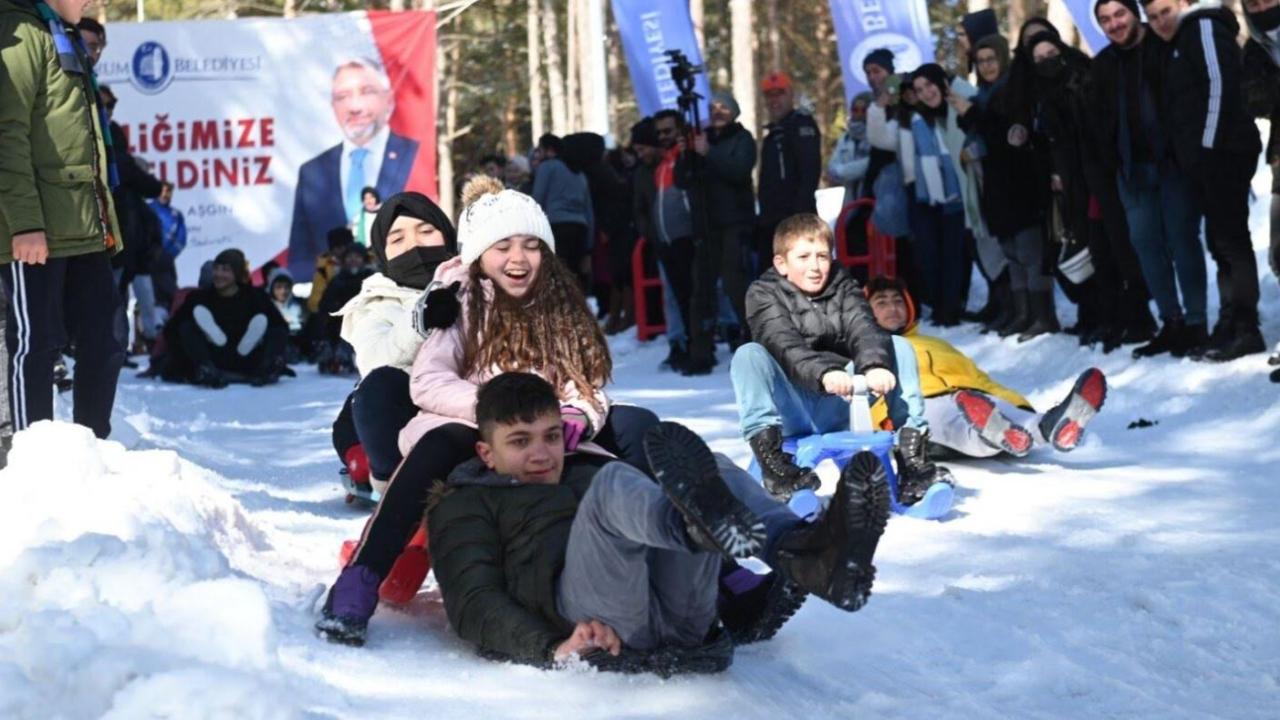 Çorum Belediyesi’nden Kar Festivali