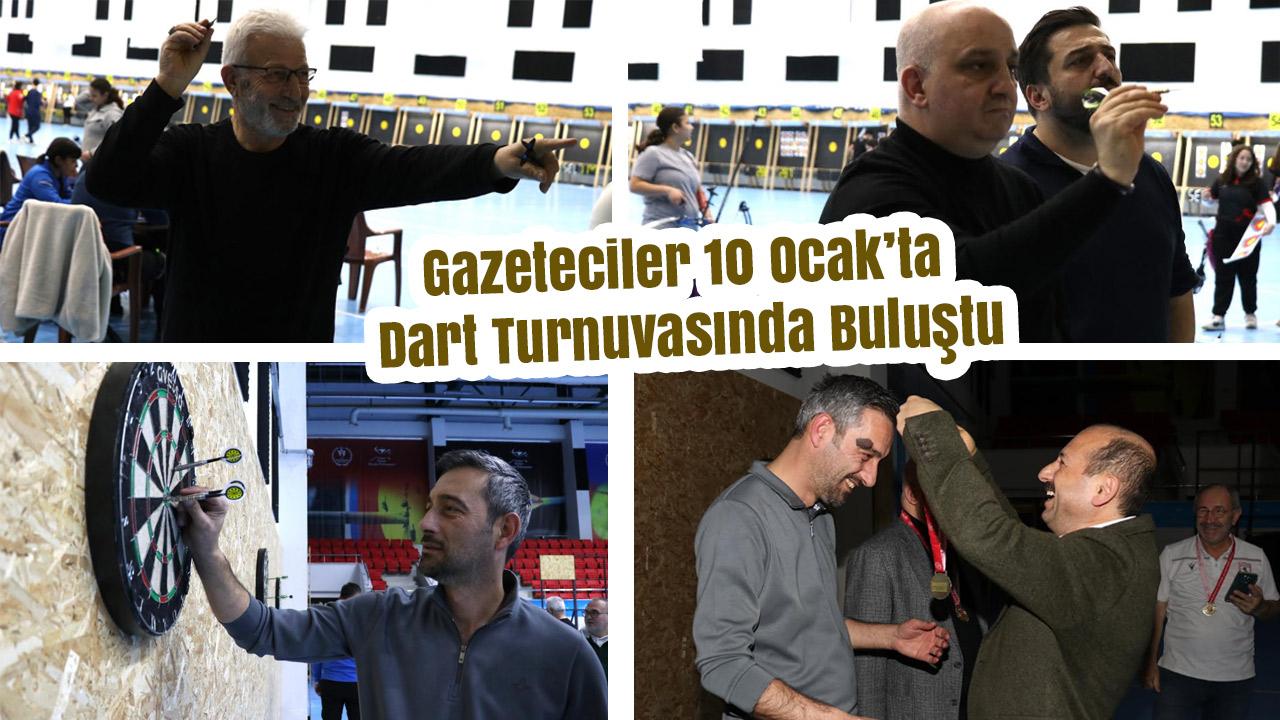 Gazeteciler 10 Ocak’ta Dart Turnuvasında Buluştu