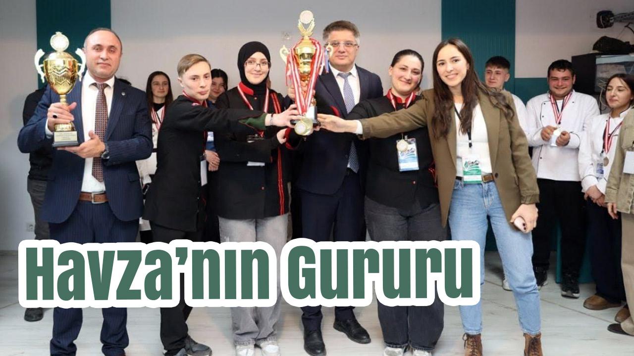 Havza Şehit Recep Şahin MTAL Karadeniz Bölge Birincisi Oldu